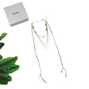 Lydell NYC Multi-Strand Layered Abalone Choker